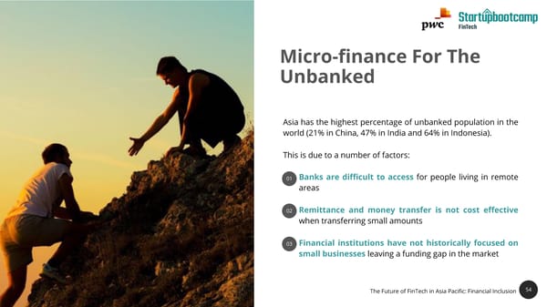 State of FinTech Report | PwC & SBC - Page 54