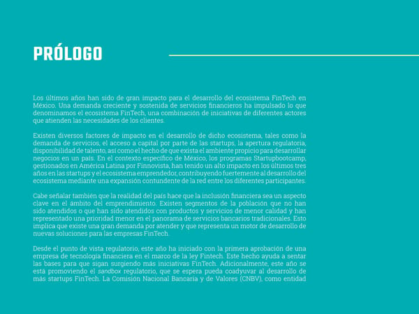 Startupbootcamp FinTech en Ciudad de México Trend Report Y2 - El impacto de las innovaciones FinTech en México - Page 5