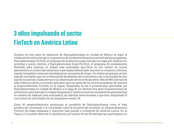 Startupbootcamp FinTech en Ciudad de México Trend Report Y2 - El impacto de las innovaciones FinTech en México - Page 10