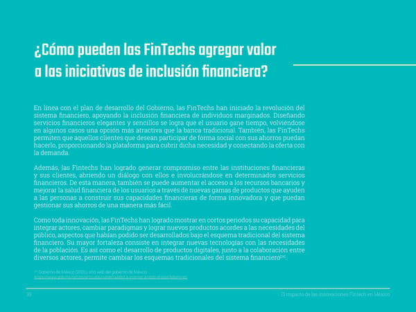 Startupbootcamp FinTech en Ciudad de México Trend Report Y2 - El impacto de las innovaciones FinTech en México - Page 33