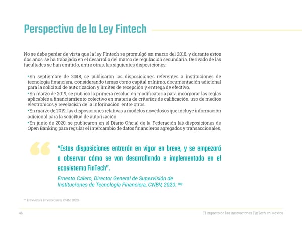 Startupbootcamp FinTech en Ciudad de México Trend Report Y2 - El impacto de las innovaciones FinTech en México - Page 46