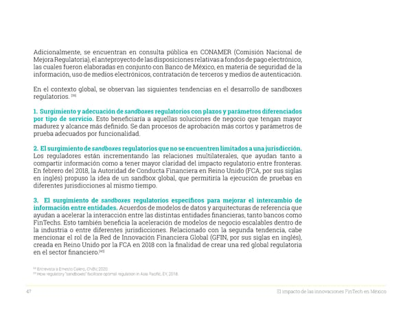 Startupbootcamp FinTech en Ciudad de México Trend Report Y2 - El impacto de las innovaciones FinTech en México - Page 47