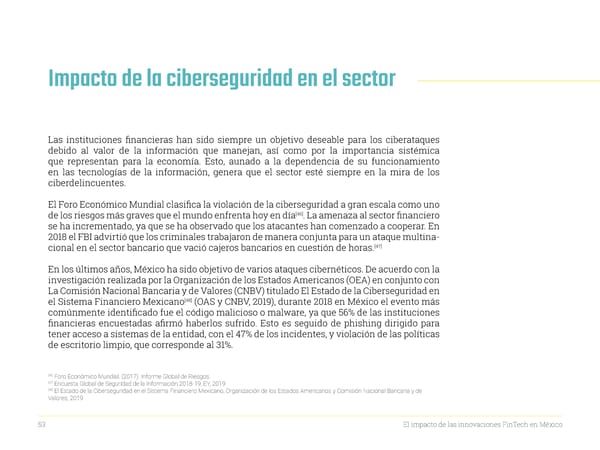 Startupbootcamp FinTech en Ciudad de México Trend Report Y2 - El impacto de las innovaciones FinTech en México - Page 53