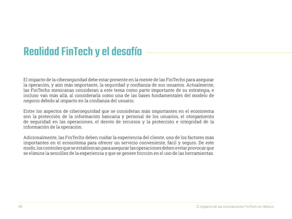 Startupbootcamp FinTech en Ciudad de México Trend Report Y2 - El impacto de las innovaciones FinTech en México - Page 59